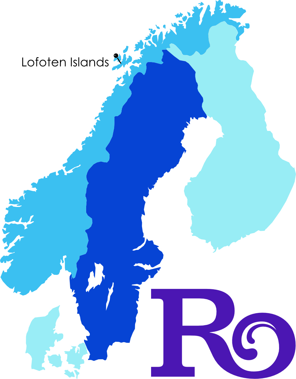 Robinson Scandinavia map of tour 147