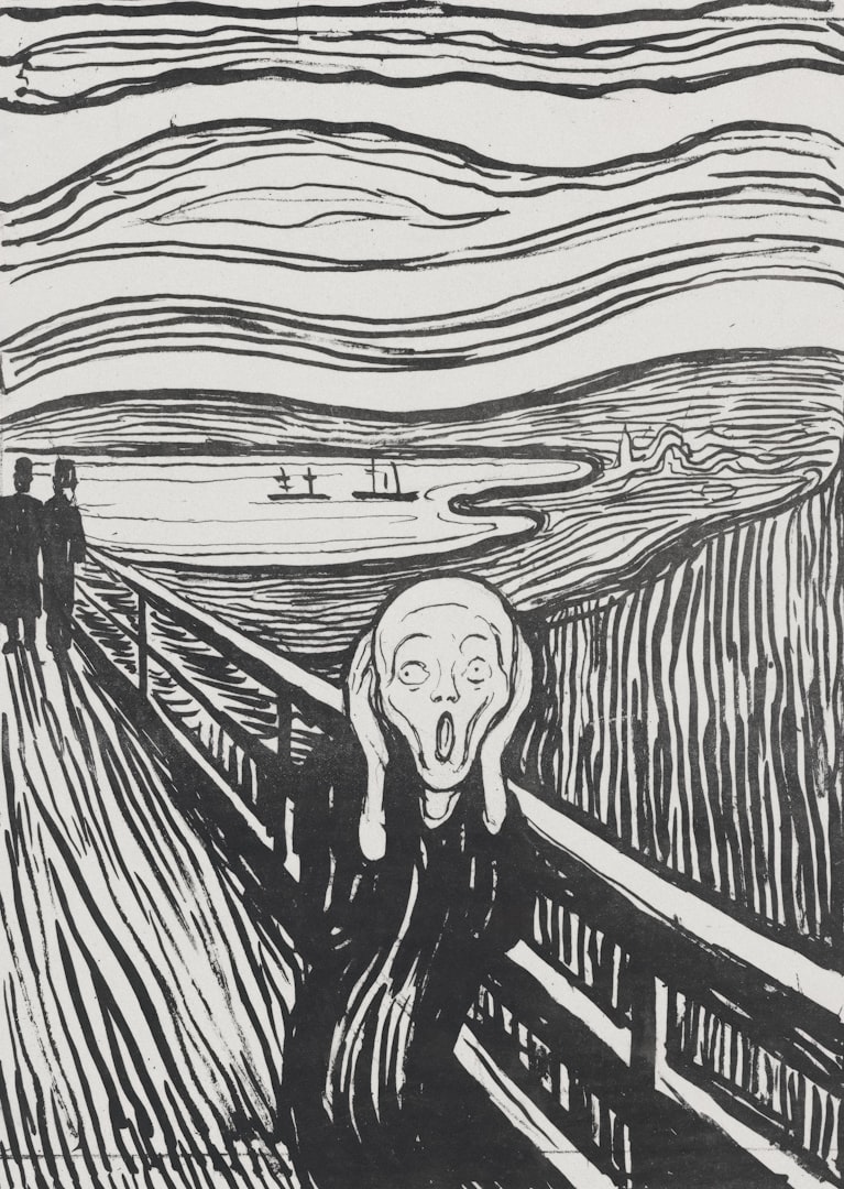 person researching a trip